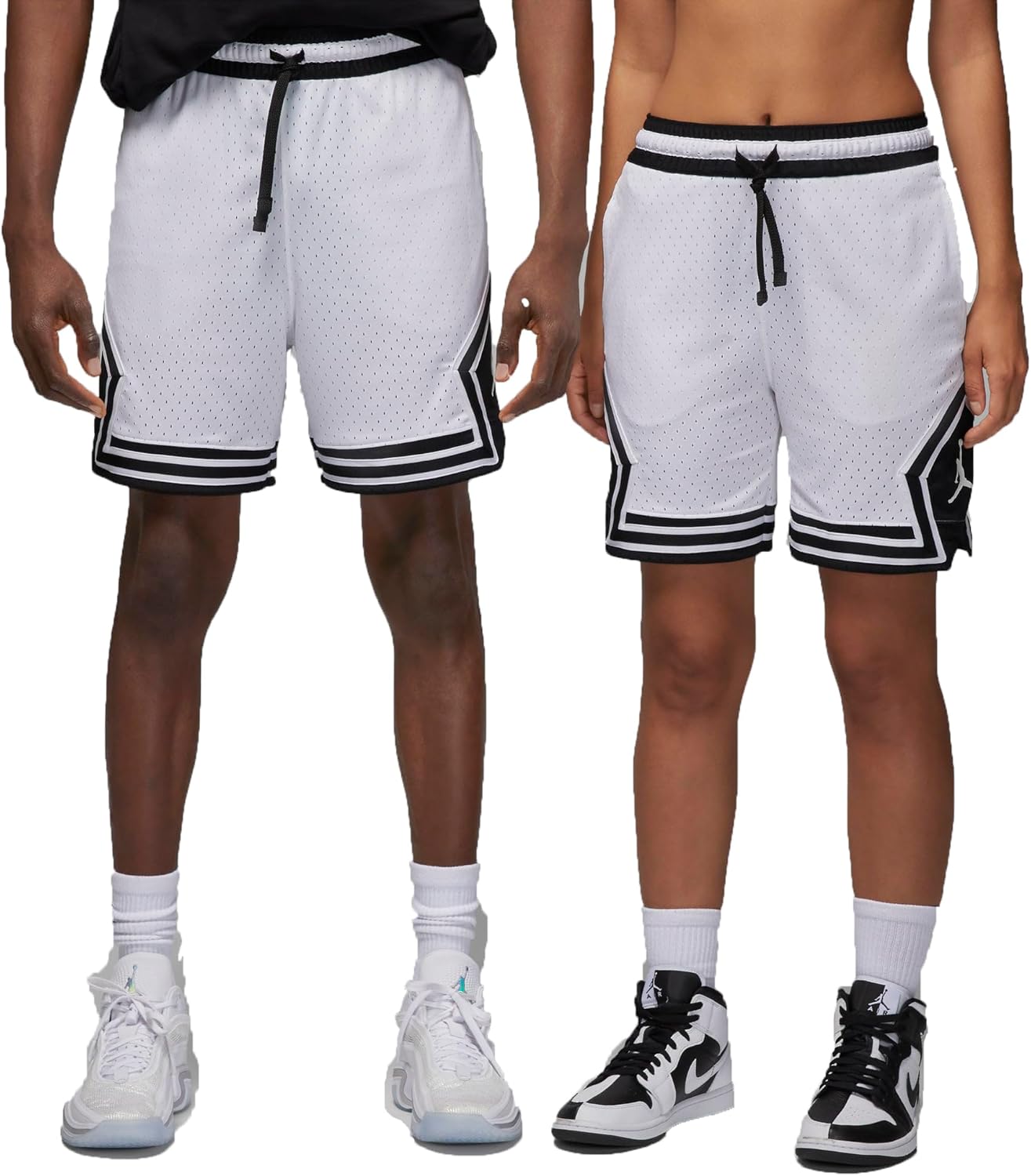 Баскетбольные шорты Nike Jordan Dri-FIT Sport для мужчин с ромбовидным рисунком, White/Black/White/White
Баскетбольные шорты Nike Jordan Dri-FIT Sport для мужчин с ромбовидным рисунком, White/Black/White/White