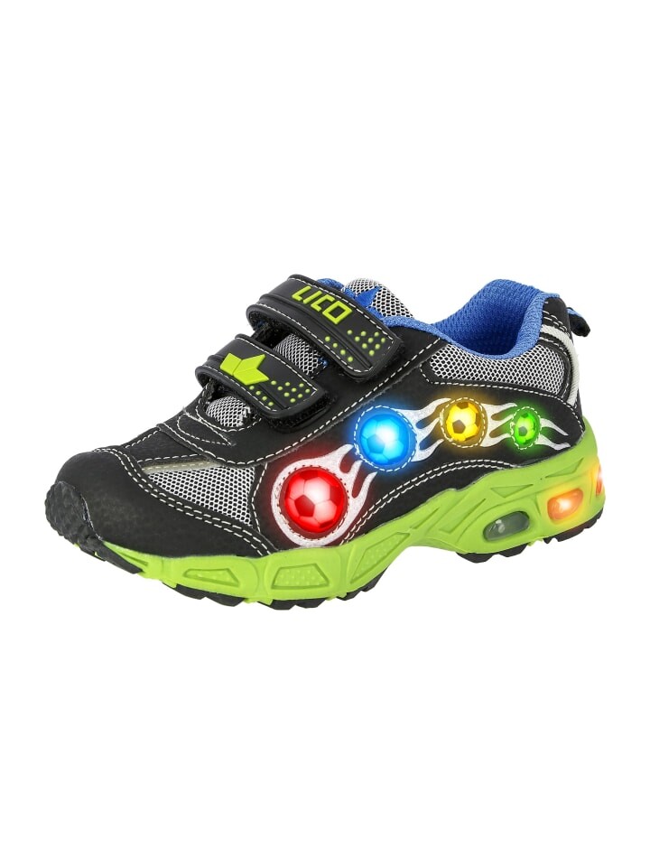 Кроссовки на шнуровке Lico, черный
Кроссовки на шнуровке Lico, черный