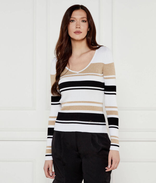 Свитер Guess Jeans Evie Slim Fit, белый
Свитер Guess Jeans Evie Slim Fit, белый