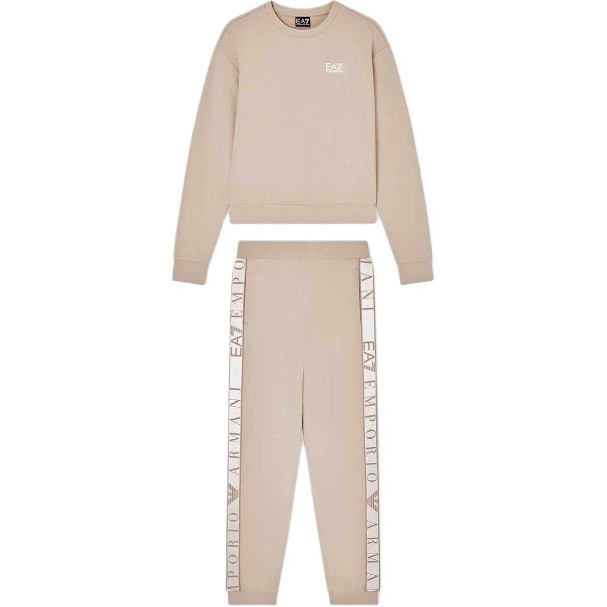 Комплект из толстовки и свитера EA7 SS26 для женщин Emporio Armani, серый бежевый
Комплект из толстовки и свитера EA7 SS26 для женщин Emporio Armani, серый бежевый