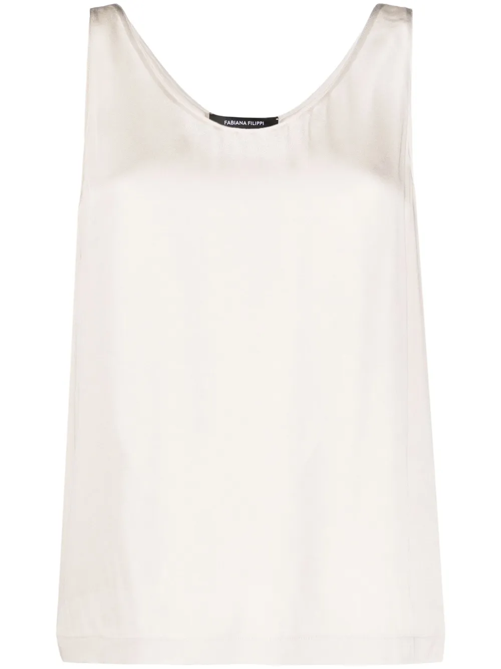 Топ с U-образным вырезом Fabiana Filippi, нейтральный
Топ с U-образным вырезом Fabiana Filippi, нейтральный