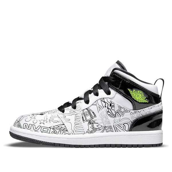 Кроссовки 1 средний размер Air Jordan, черный
Кроссовки 1 средний размер Air Jordan, черный