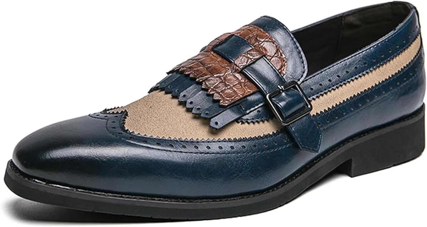 Мужские офисные туфли с пряжкой Monk Strap, лоферы из кожи для повседневной носки Xinduoyu, синий
Мужские офисные туфли с пряжкой Monk Strap, лоферы из кожи для повседневной носки Xinduoyu, синий