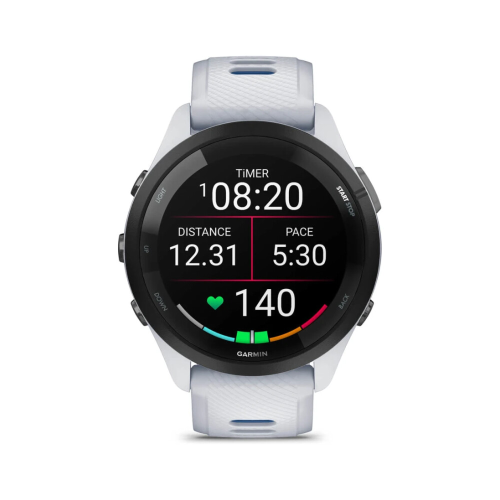 Умные часы Garmin Forerunner 265, 1.3", Wi-Fi, белый/синий
Умные часы Garmin Forerunner 265, 1.3", Wi-Fi, белый/синий