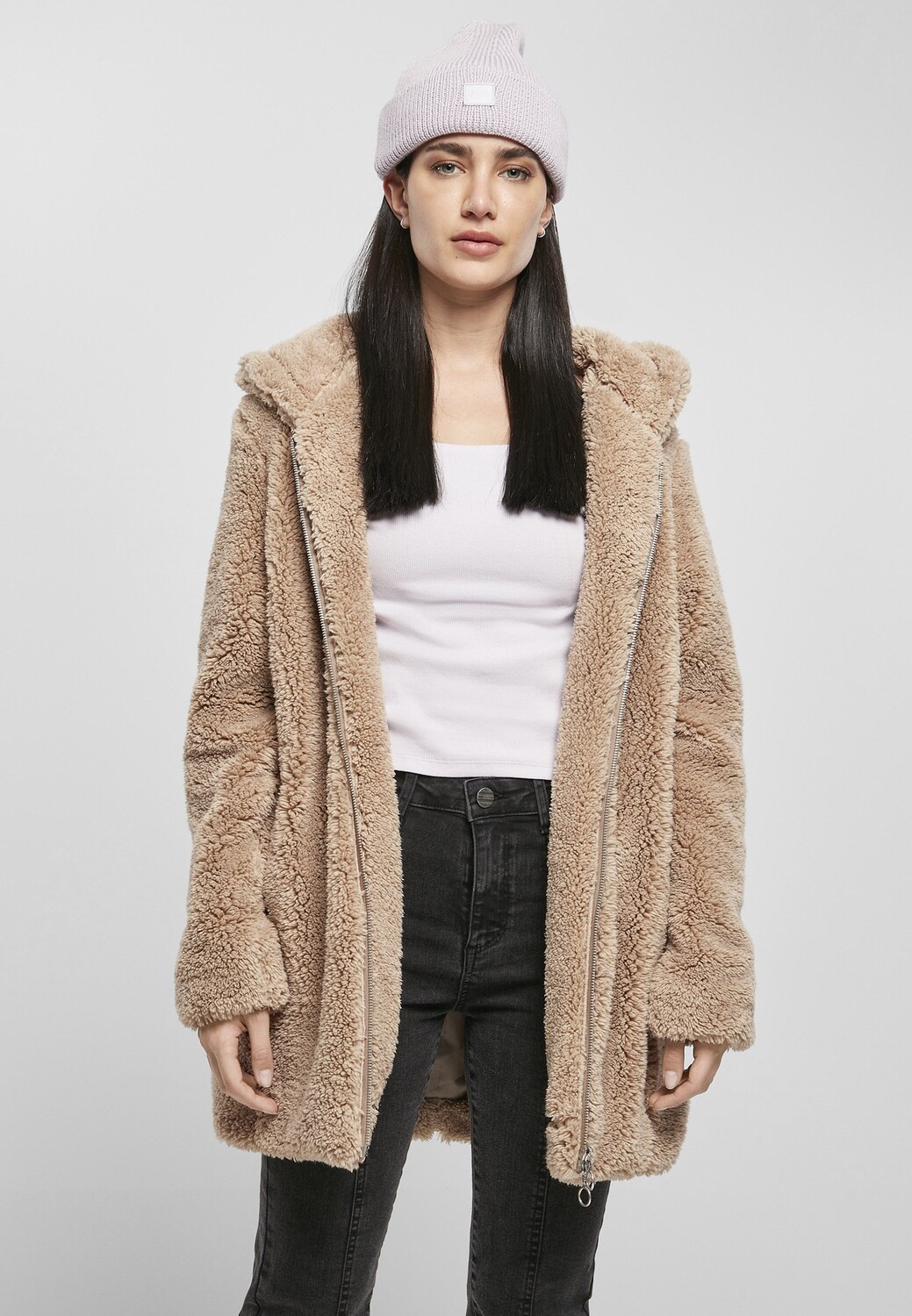 Пальто зимнее Urban Classics с капюшоном, серый
Пальто зимнее Urban Classics с капюшоном, серый