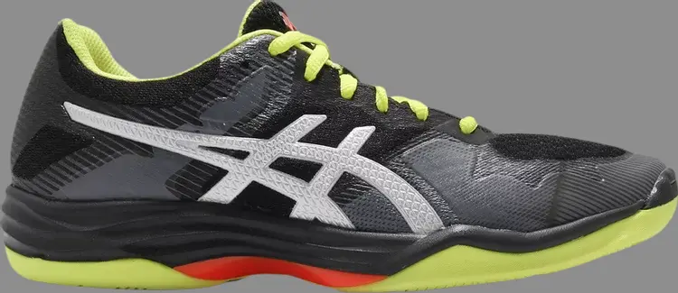 Лимитированные кроссовки gel tactic 'black yellow' Asics, черный
Лимитированные кроссовки gel tactic 'black yellow' Asics, черный