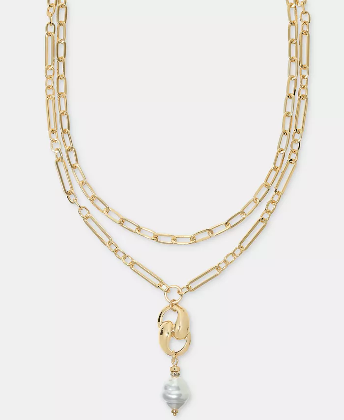 Многослойное ожерелье-лариат с подвесками из искусственного жемчуга, 16 дюймов + удлинитель 3 дюйма I.N.C. International Concepts
Многослойное ожерелье-лариат с подвесками из искусственного жемчуга, 16 дюймов + удлинитель 3 дюйма I.N.C. International Concepts