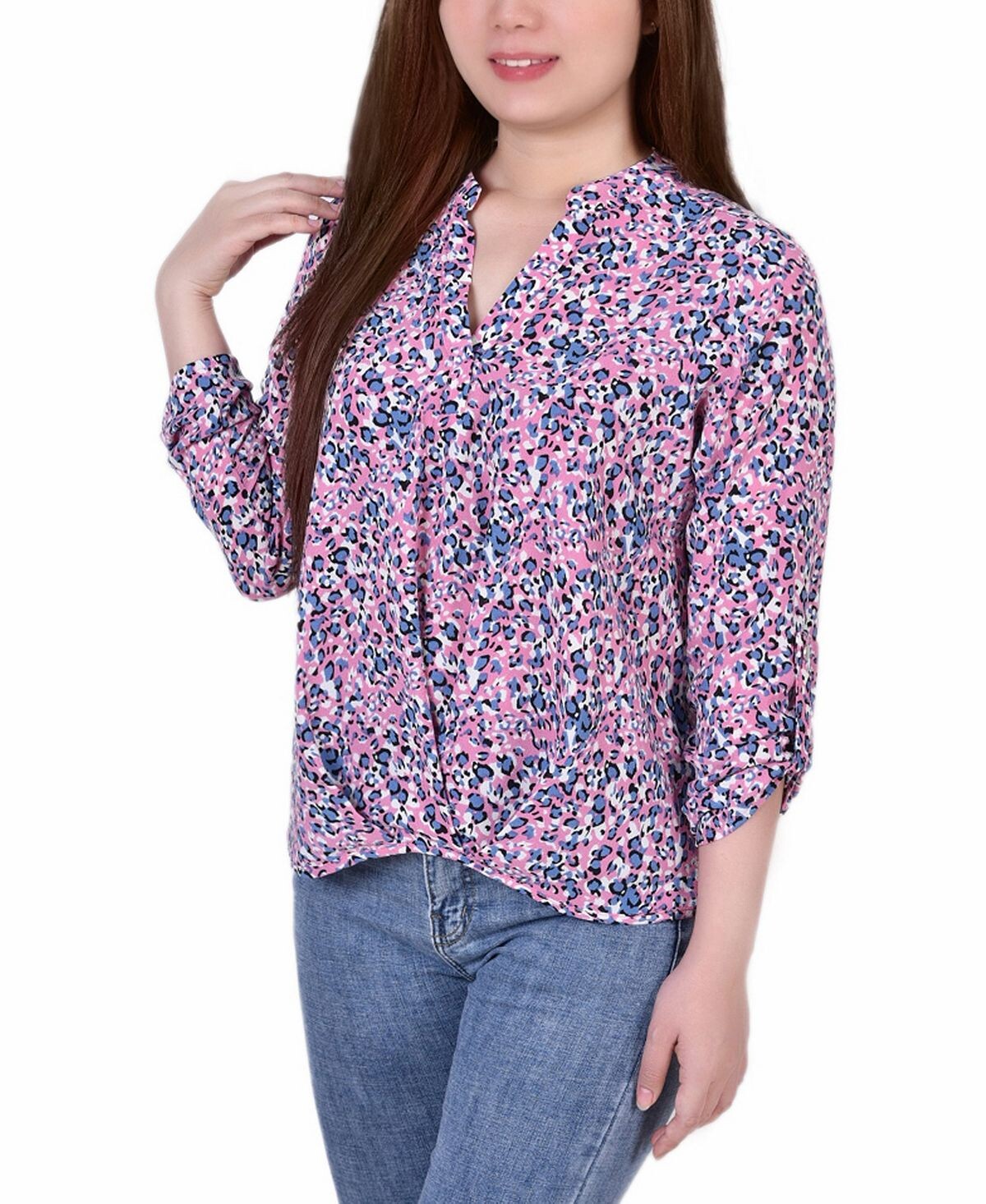 Блузка petite size 3/4 с пуговицами и воротником-стойкой со складками спереди NY Collection, мульти, Розовый, Блузка petite size 3/4 с пуговицами и воротником-стойкой со складками спереди NY Collection, мульти
Блузка petite size 3/4 с пуговицами и воротником-стойкой со складками спереди NY Collection, мульти, Розовый, Блузка petite size 3/4 с пуговицами и воротником-стойкой со складками спереди NY Collection, мульти