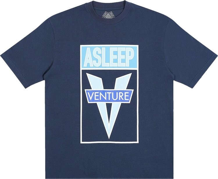 Футболка Palace Asleep To Venture T-Shirt 'Navy', синий
Футболка Palace Asleep To Venture T-Shirt 'Navy', синий