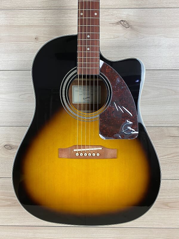 Epiphone J-15 EC Deluxe Acoustic-Electric Vintage Sunburst Gibson
Epiphone J-15 EC Deluxe Acoustic-Electric Vintage Sunburst Gibson