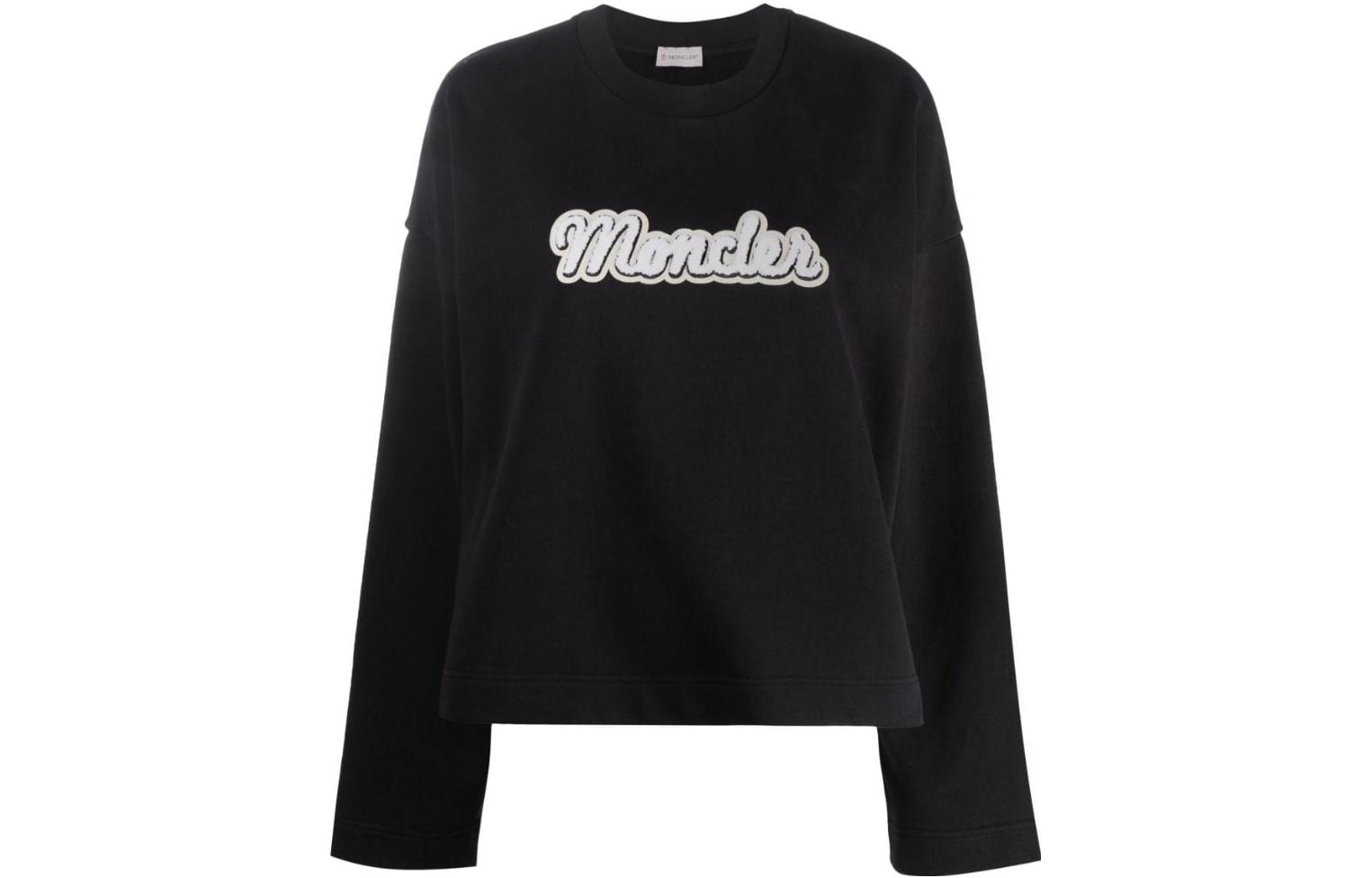 Свитшот с принтом логотипа Moncler, черный
Свитшот с принтом логотипа Moncler, черный