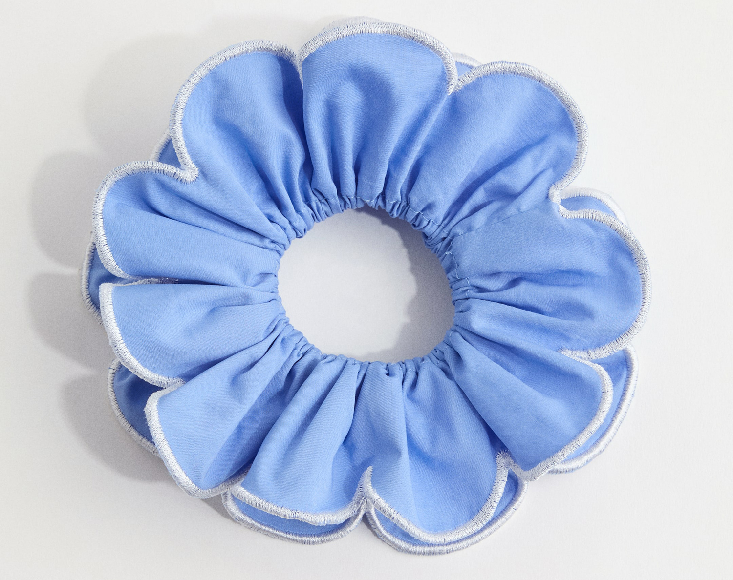 Резинка для волос H&M Scalloped cotton, синий
Резинка для волос H&M Scalloped cotton, синий