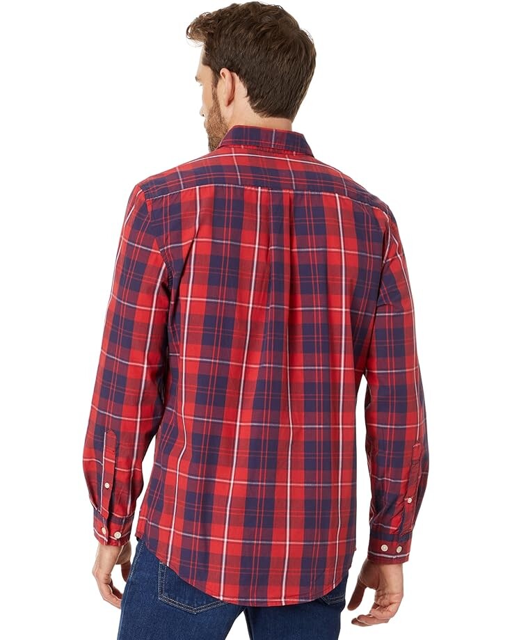 Рубашка U.S. POLO ASSN. Long Sleeve Yarn-Dye Poplin Large Plaid Woven Shirt, цвет Rythmic Red
Рубашка U.S. POLO ASSN. Long Sleeve Yarn-Dye Poplin Large Plaid Woven Shirt, цвет Rythmic Red