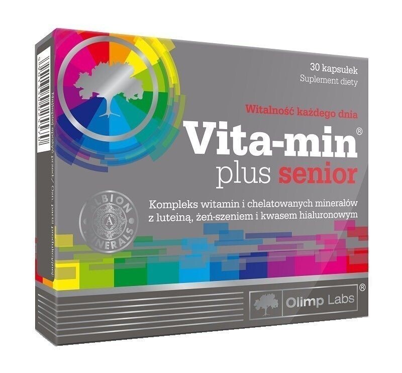 Olimp Vita-Min Plus Senior капсулы, 30 шт.
Olimp Vita-Min Plus Senior капсулы, 30 шт.