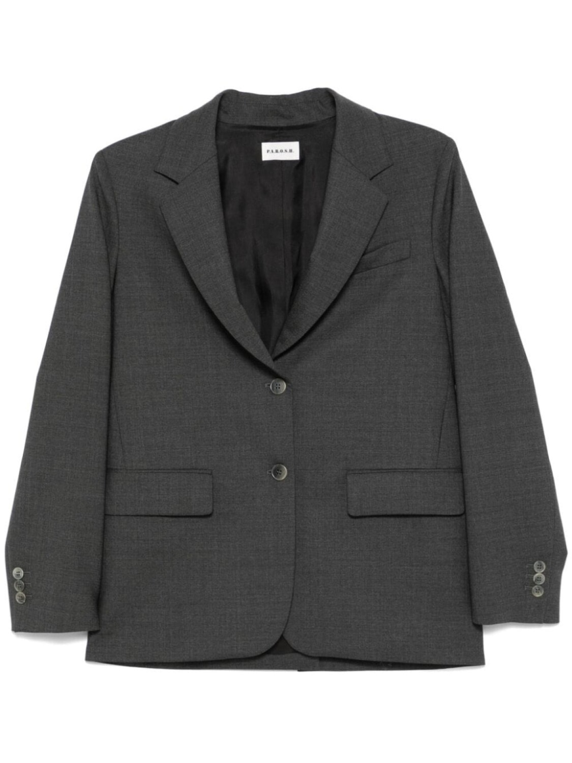 Однобортный пиджак PAROSH P.A.R.O.S.H., серый
Однобортный пиджак PAROSH P.A.R.O.S.H., серый
