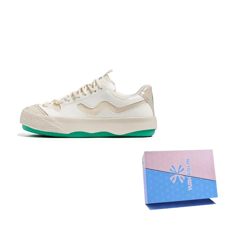 YUZHAOLIN Износостойкие мужские скейтерские кроссовки лоу-топ бежево-белые, цвет White Beige
YUZHAOLIN Износостойкие мужские скейтерские кроссовки лоу-топ бежево-белые, цвет White Beige