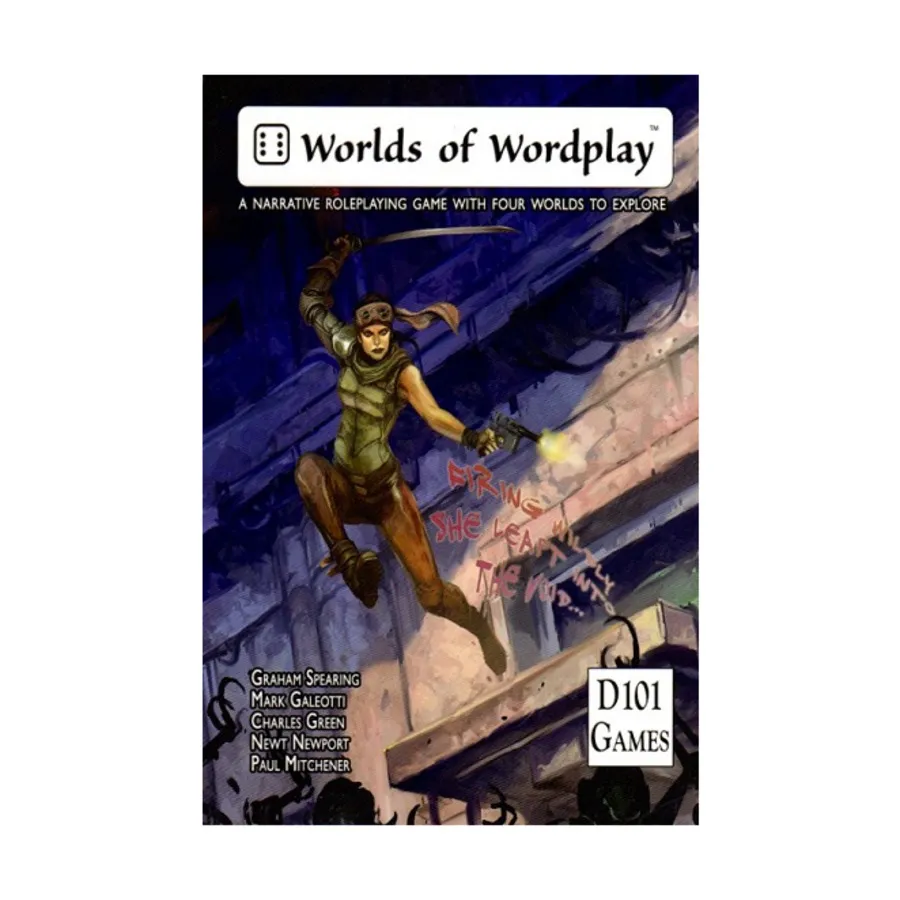 Worlds of Wordplay, Roleplaying Games (D101 Games), мягкая обложка
Worlds of Wordplay, Roleplaying Games (D101 Games), мягкая обложка