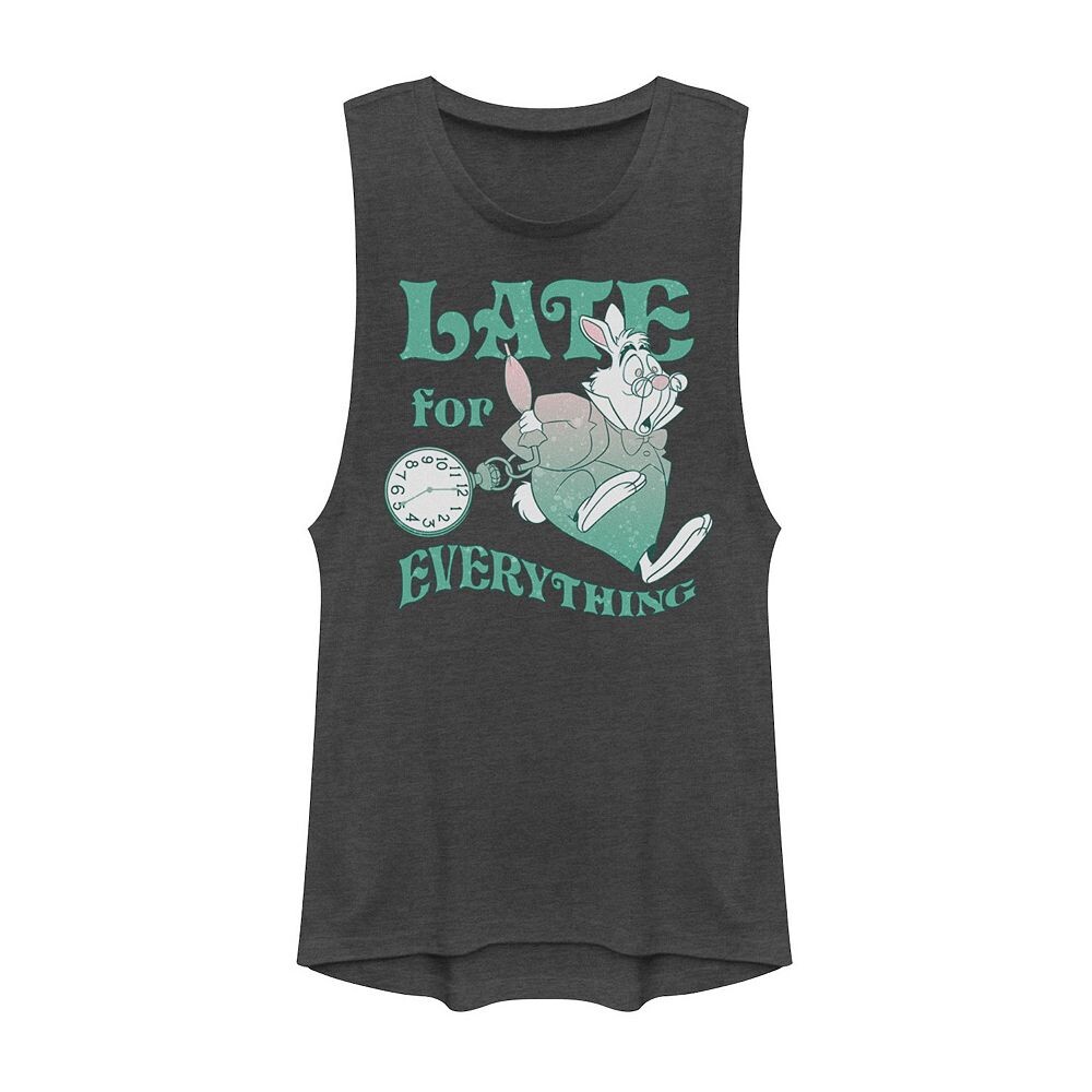 Мускулистая футболка Disney's Alice In Wonderland Juniors Late For Everything Licensed Character, цвет Charcoal
Мускулистая футболка Disney's Alice In Wonderland Juniors Late For Everything Licensed Character, цвет Charcoal