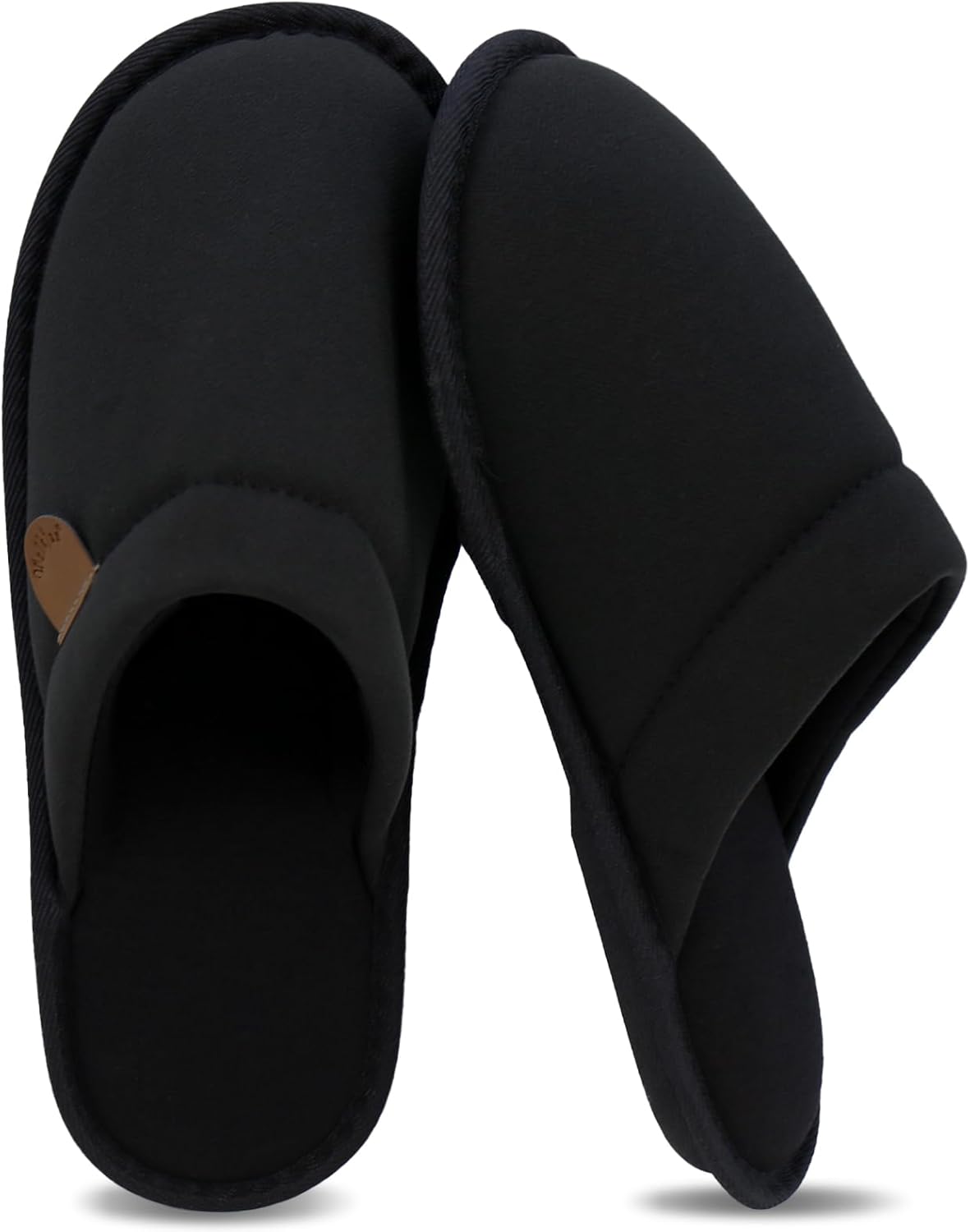 Удобные домашние тапочки WALKFUN для мужчин, с закрытым носком, комфортные, теплые, без застежек, с эффектом памяти, для спальни и дома, черный
Удобные домашние тапочки WALKFUN для мужчин, с закрытым носком, комфортные, теплые, без застежек, с эффектом памяти, для спальни и дома, черный