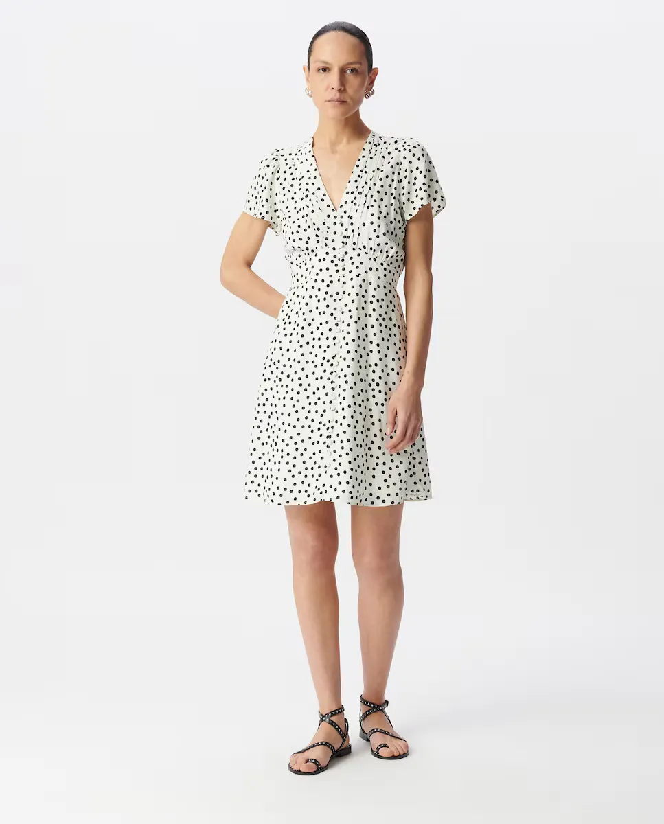 Короткое платье с коротким рукавом IKKS, цвет Crudo
Короткое платье с коротким рукавом IKKS, цвет Crudo