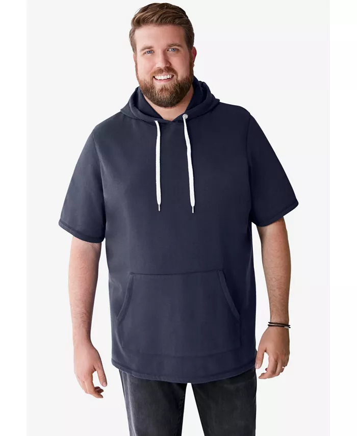 Высокий размер от KingSize Худи с короткими рукавами Liberty Blues, синий
Высокий размер от KingSize Худи с короткими рукавами Liberty Blues, синий