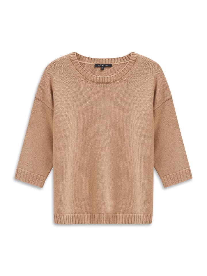 Свитер с круглым вырезом в 50-бежевом цвете Bugatti
Свитер с круглым вырезом в 50-бежевом цвете Bugatti