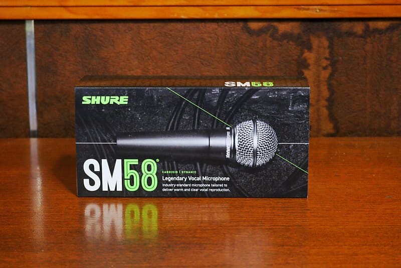 Микрофон Shure SM58 Handheld Cardioid Dynamic Microphone
Микрофон Shure SM58 Handheld Cardioid Dynamic Microphone