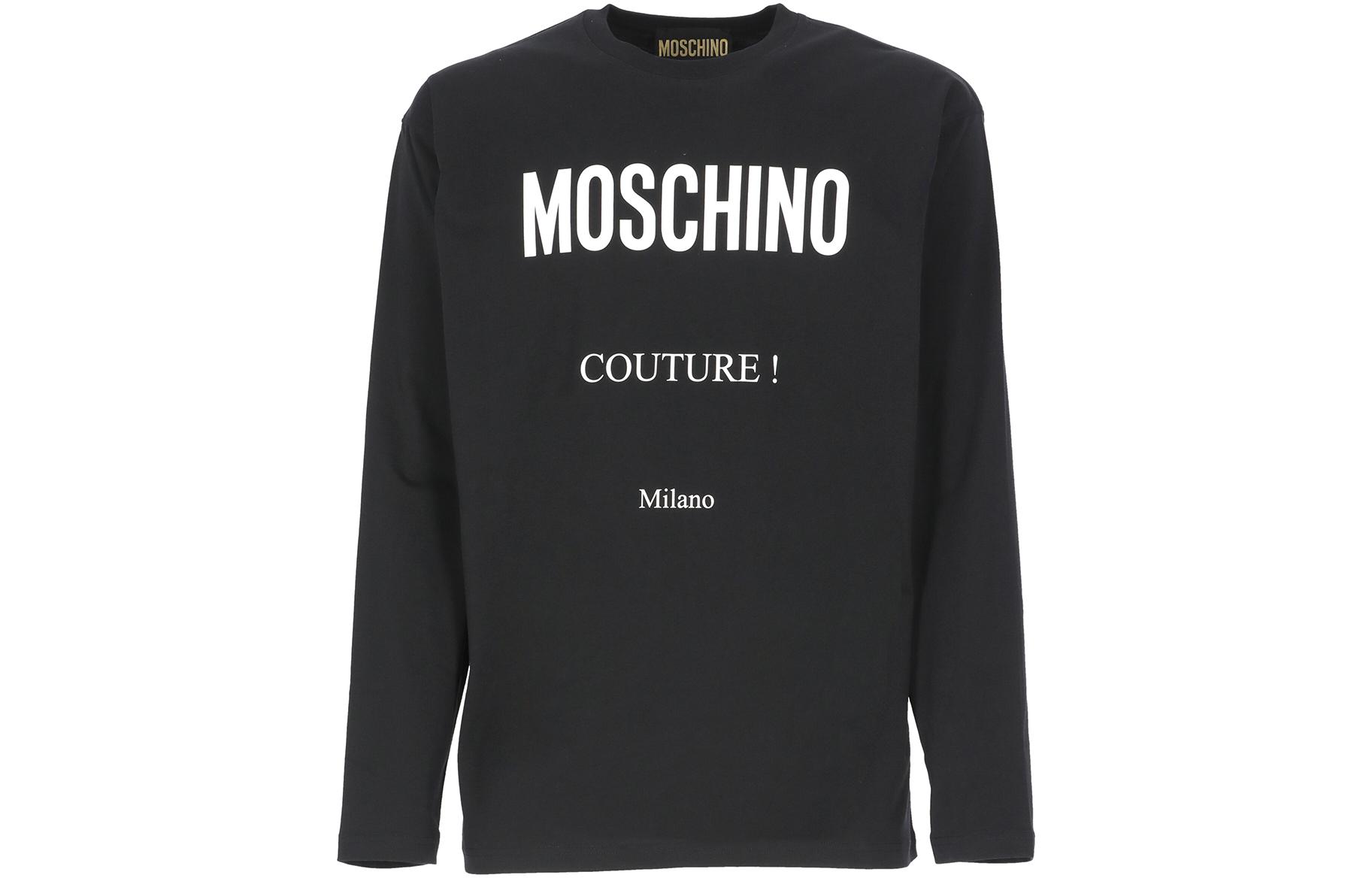 Milano logo Sweater MOSCHINO, черный
Milano logo Sweater MOSCHINO, черный