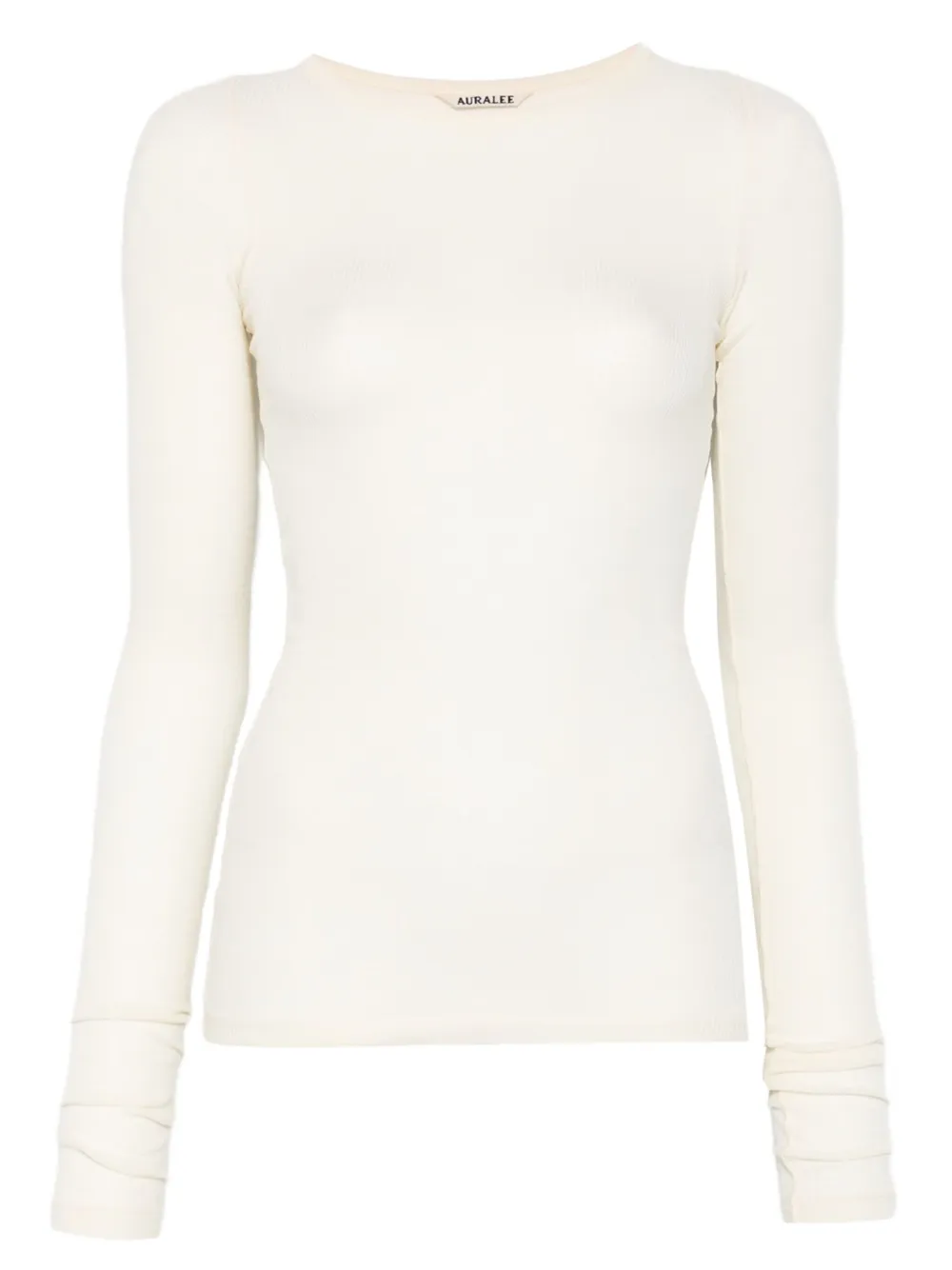 Топ с длинными рукавами Auralee, нейтральный
Топ с длинными рукавами Auralee, нейтральный