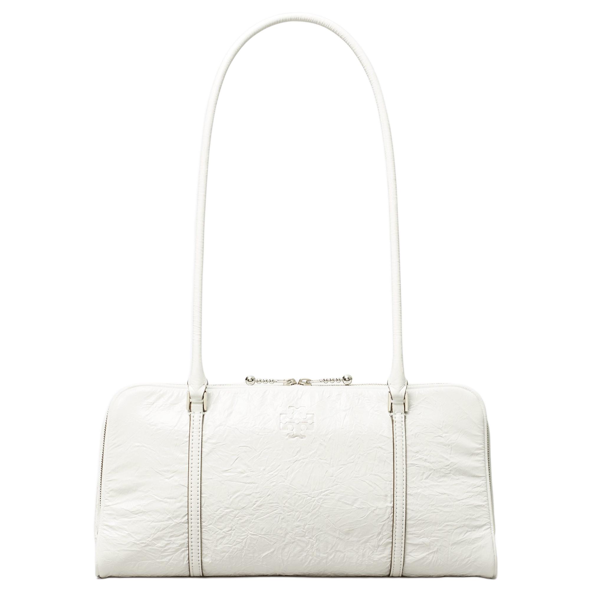 TORY BURCH Кожаная плиссированная сумка через плечо маленькая женская белая
TORY BURCH Кожаная плиссированная сумка через плечо маленькая женская белая