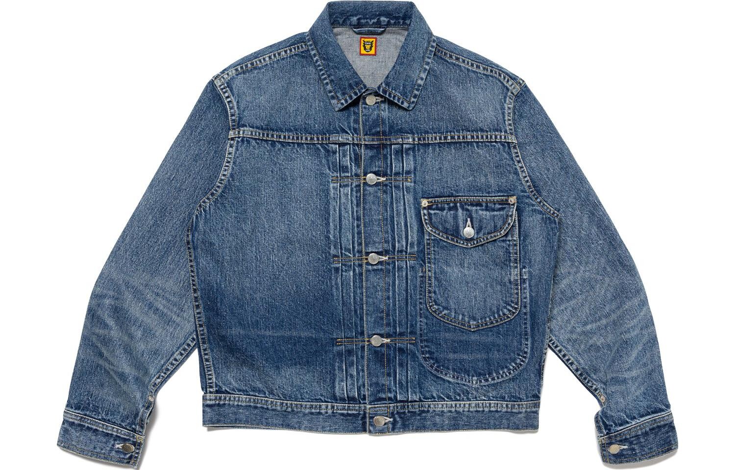 Джинсовая куртка унисекс синий Human Made
Джинсовая куртка унисекс синий Human Made