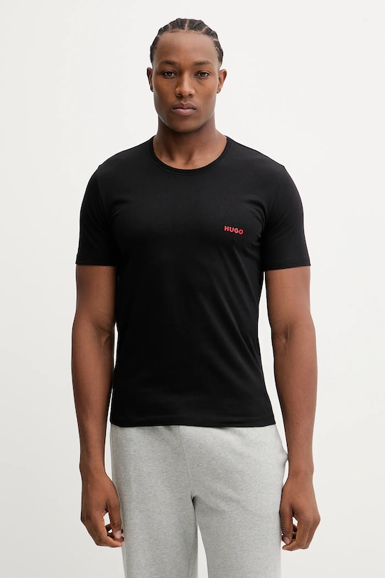 Упаковка из 3 хлопковых футболок Hugo, черный
Упаковка из 3 хлопковых футболок Hugo, черный
