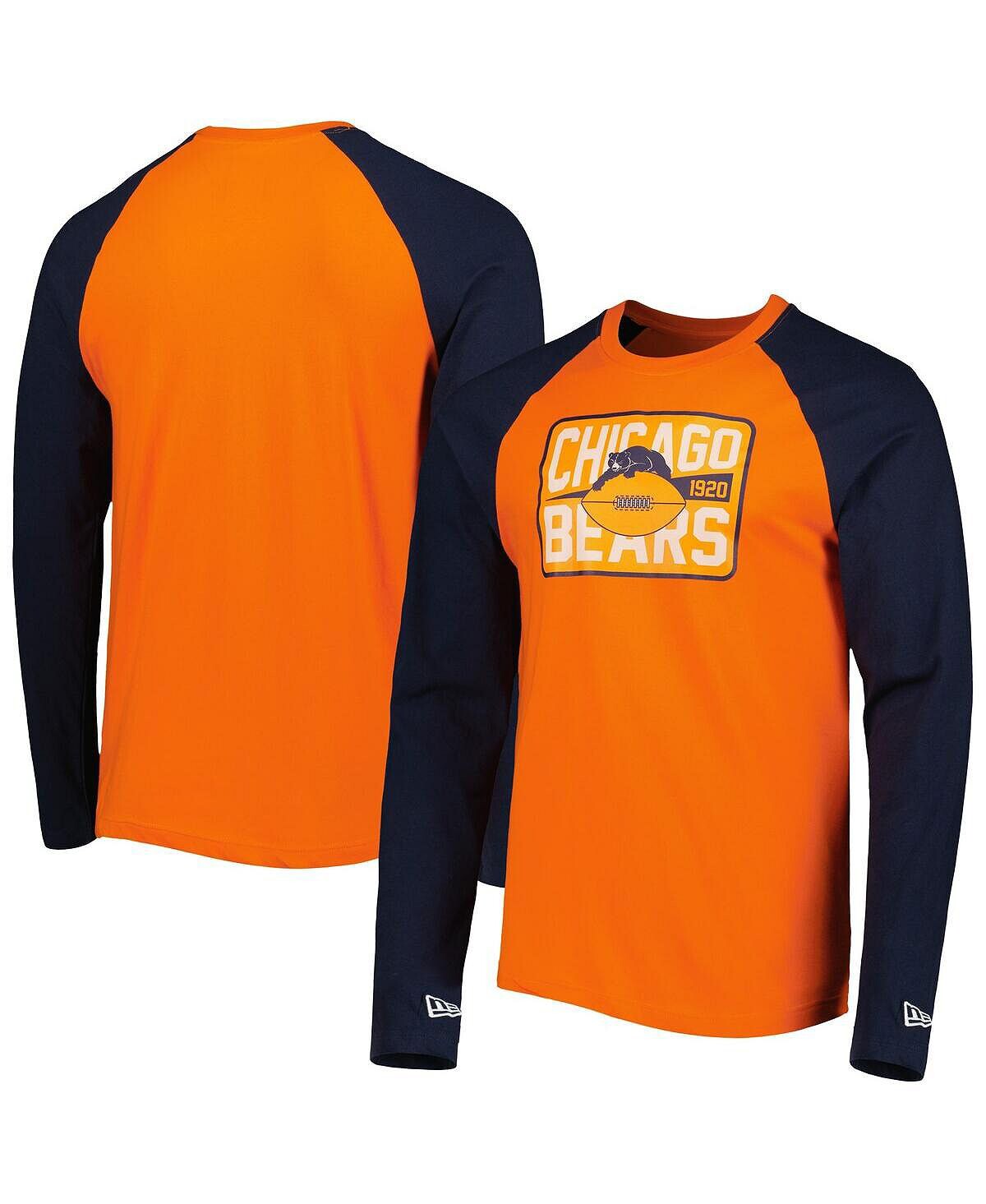 Мужская оранжевая футболка с длинным рукавом реглан chicago bears throwback New Era
Мужская оранжевая футболка с длинным рукавом реглан chicago bears throwback New Era