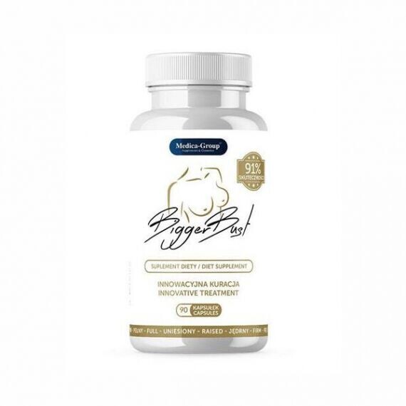 Medica-Group BiggerBust биологически активная добавка для увеличения и укрепления груди, 90 капс./1 уп.
Medica-Group BiggerBust биологически активная добавка для увеличения и укрепления груди, 90 капс./1 уп.