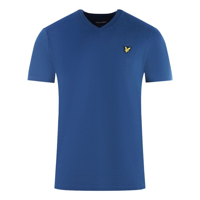 Футболка с логотипом бренда и v-образным вырезом Lyle & Scott, синий
Футболка с логотипом бренда и v-образным вырезом Lyle & Scott, синий