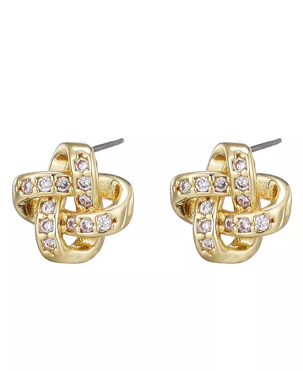 Позолоченные серьги-гвоздики с закрученными узлами Adornia, gold
Позолоченные серьги-гвоздики с закрученными узлами Adornia, gold