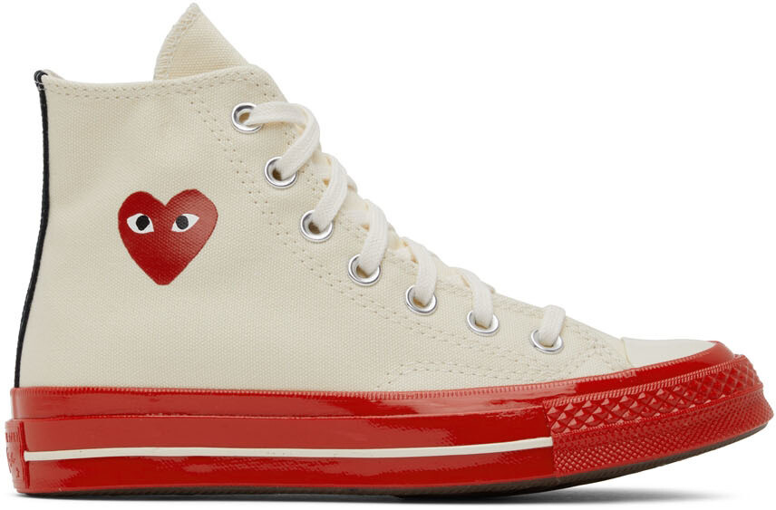 Высокие кроссовки Off-White Converse Edition Chuck 70 Comme des Garçons Play
Высокие кроссовки Off-White Converse Edition Chuck 70 Comme des Garçons Play