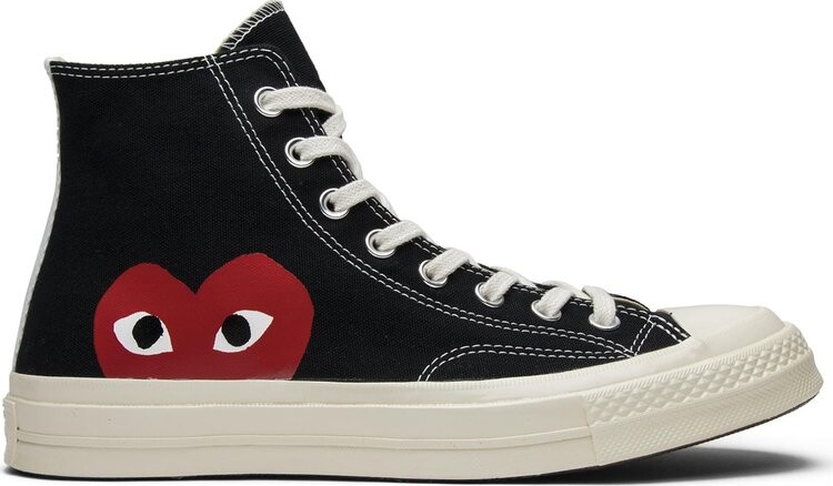 Кроссовки Converse Comme des Garcons x Chuck Taylor All Star Hi Play, черный
Кроссовки Converse Comme des Garcons x Chuck Taylor All Star Hi Play, черный