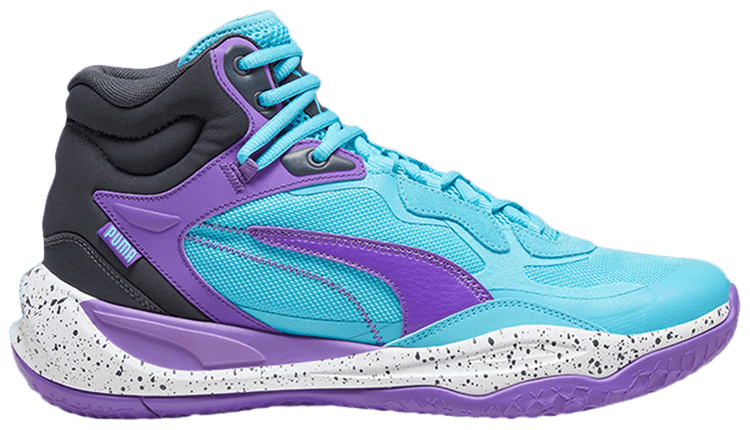 Кроссовки Puma Playmaker Pro Mid 'Purple Glimmer Bright Aqua', синий
Кроссовки Puma Playmaker Pro Mid 'Purple Glimmer Bright Aqua', синий