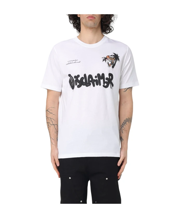 Футболка с графическим принтом Disclaimer, белый
Футболка с графическим принтом Disclaimer, белый