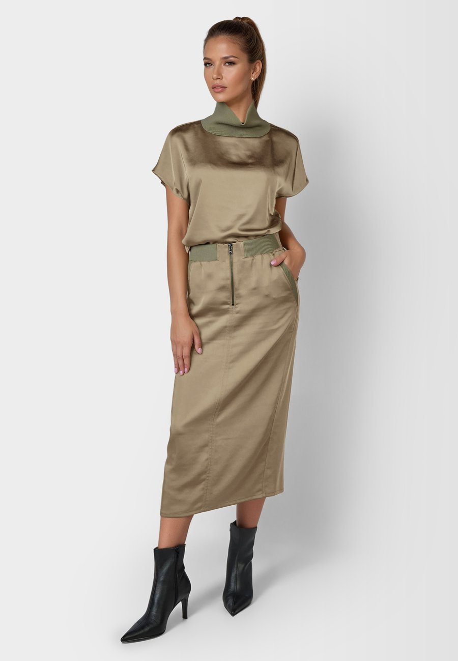 Юбка Marc Aurel Pencil skirt, Khaki
Юбка Marc Aurel Pencil skirt, Khaki