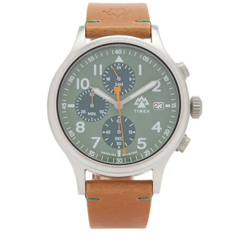 Часы Timex Expedition North Sierra Chronograph зеленый, светло-коричневый, 42 мм
Часы Timex Expedition North Sierra Chronograph зеленый, светло-коричневый, 42 мм