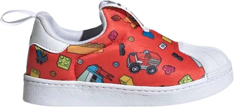 Кроссовки Adidas LEGO x Superstar 360 I, красный
Кроссовки Adidas LEGO x Superstar 360 I, красный