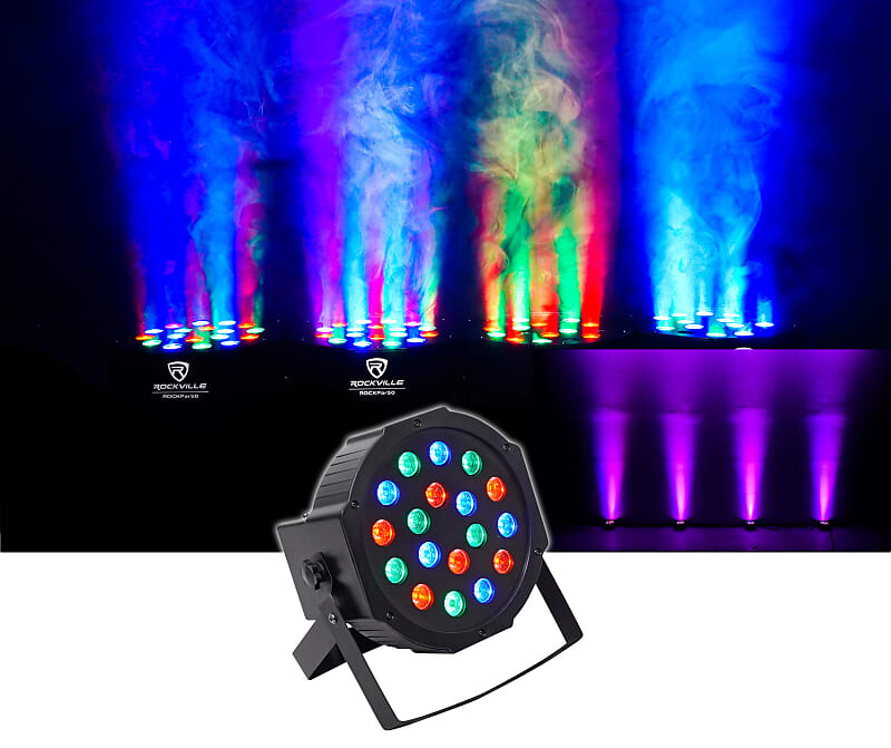 Прожектор Rockville RockPAR50 LED RGB Compact Par Can DJ/Club
Прожектор Rockville RockPAR50 LED RGB Compact Par Can DJ/Club