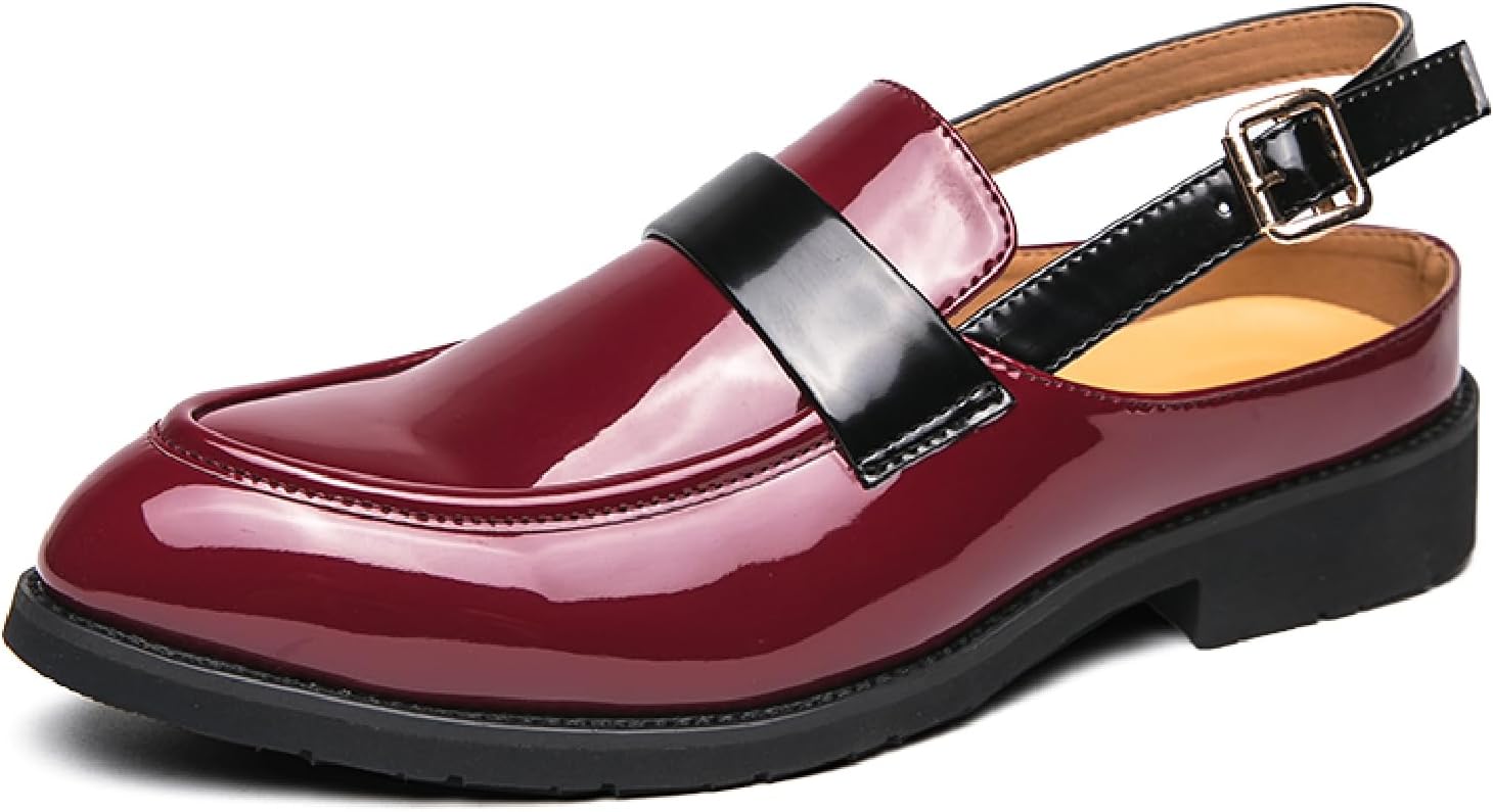 Мужские сандалии LOVEHEYNEW из лакированной кожи с закрытым носком, регулируемым ремешком с пряжкой, противоскользящей подошвой, дышащие, с заостренным носком, каблуком-блоком и задником на ремешке, для делового офиса, прогулок и вождения, красн...
Мужские сандалии LOVEHEYNEW из лакированной кожи с закрытым носком, регулируемым ремешком с пряжкой, противоскользящей подошвой, дышащие, с заостренным носком, каблуком-блоком и задником на ремешке, для делового офиса, прогулок и вождения, красн...