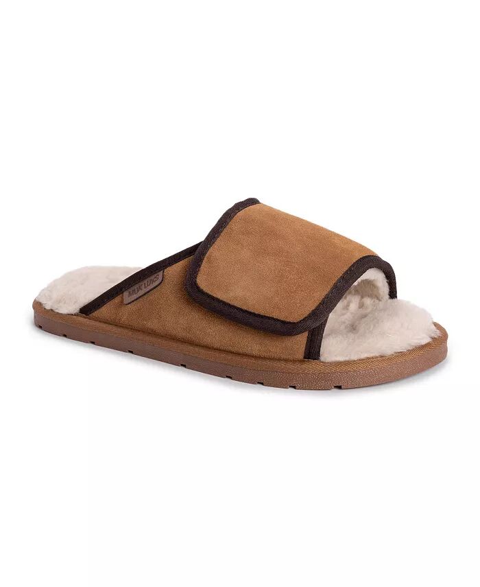 Мужские кожаные тапочки с открытым носком от Topher, цвет Camel, 12 MUK LUKS, коричневый/бежевый
Мужские кожаные тапочки с открытым носком от Topher, цвет Camel, 12 MUK LUKS, коричневый/бежевый