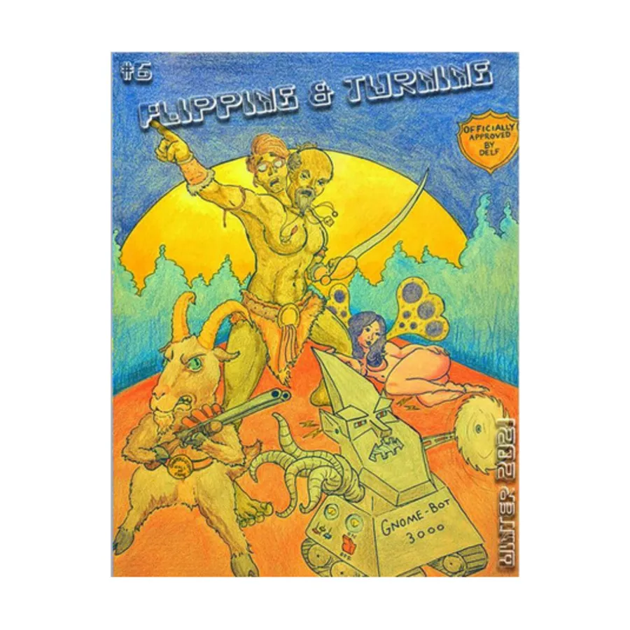 Журнал #6 "Wizard in the Marketplace, Bringing a Polearmto a Gunfight, Ye Olde Gruel Hut", Flipping & Turning Magazine
Журнал #6 "Wizard in the Marketplace, Bringing a Polearmto a Gunfight, Ye Olde Gruel Hut", Flipping & Turning Magazine