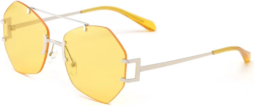 Солнцезащитные очки без оправы с многоугольными металлическими линзами и двойным оправом для женщин и мужчин, защита от ультрафиолета UV400 MTZJH, One Color
Солнцезащитные очки без оправы с многоугольными металлическими линзами и двойным оправом для женщин и мужчин, защита от ультрафиолета UV400 MTZJH, One Color