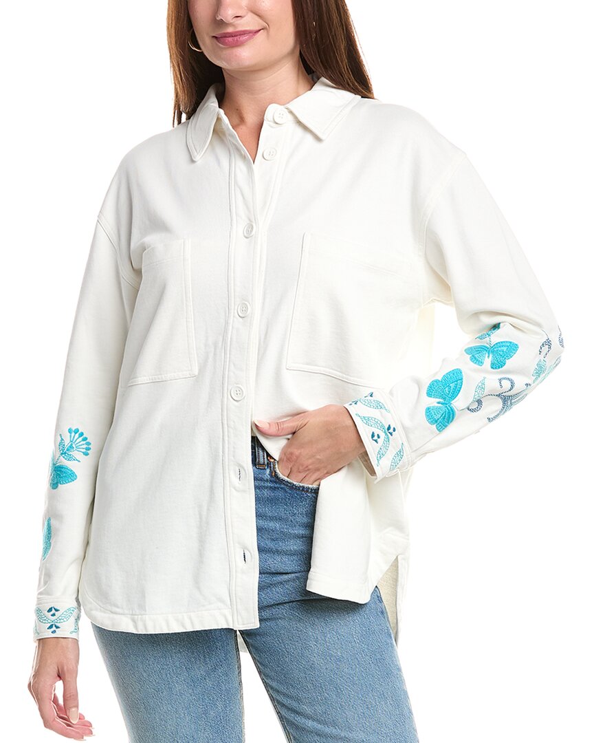 Джонни Вас Французская Терри Хозяйственная Куртка Johnny Was, белый
Джонни Вас Французская Терри Хозяйственная Куртка Johnny Was, белый