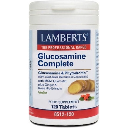 Glucosamine Complete - 120 таблеток для здоровья суставов Lamberts